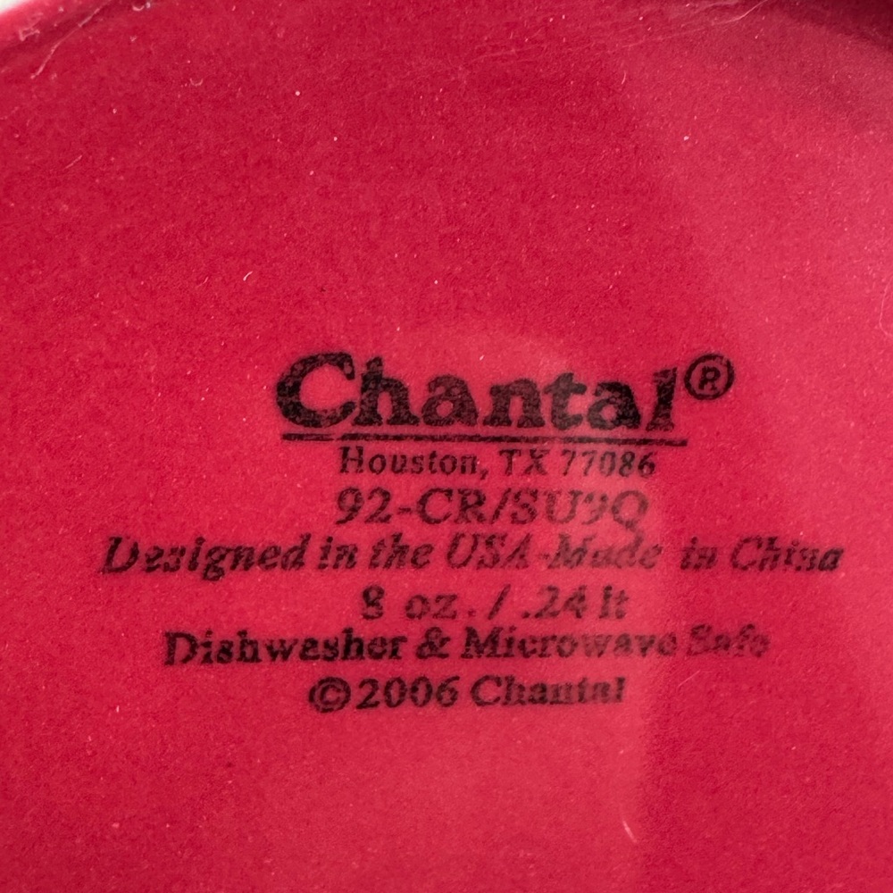 Chantal Red Coffee Mug